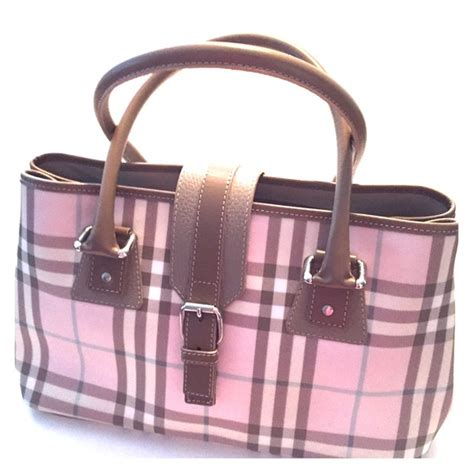 burberry pink plaid purse|burberry purses for women.